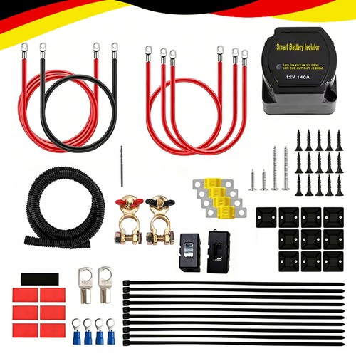 Trennrelais zweitbatterie set - zweitbatterie,