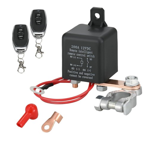 12v 200a autobatterie relais - 200a,