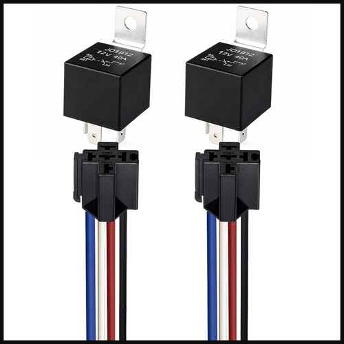 Auto relais 12v 40a - auto-relais, 4-polig