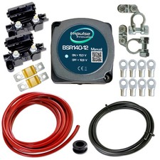 Trennrelais Zweitbatterie Set