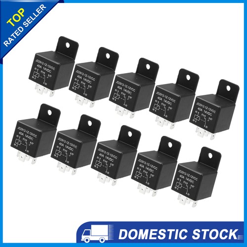 10stk auto relais pin - relais, 12v