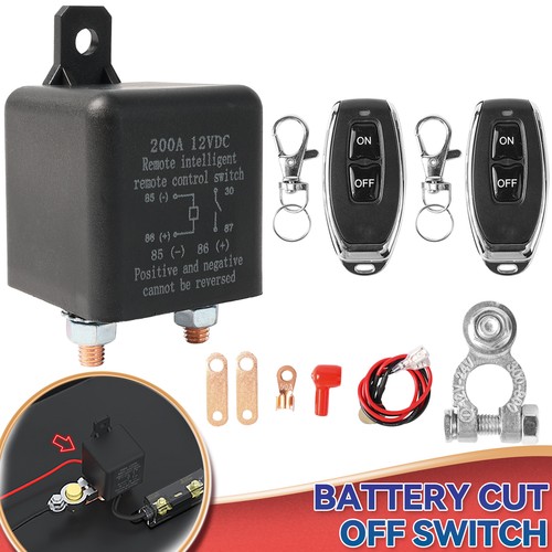 12v 200a autobatterie relais - 200a,