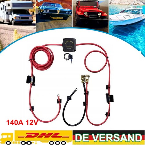 Automatik trennrelais 12v - 12v, 140a