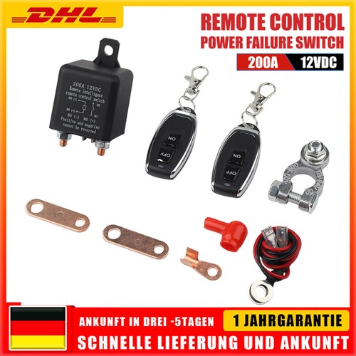 12v 200a autobatterie relais - 12v,